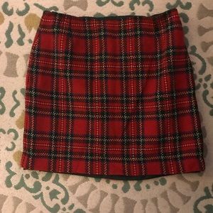 VINTAGE Eddie Bauer plaid skirt